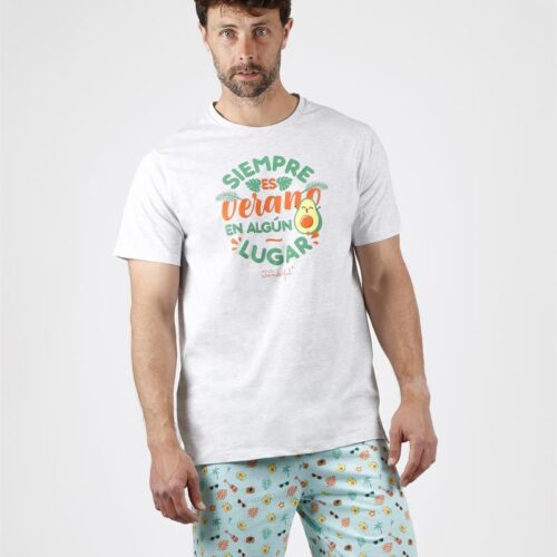 MR WONDERFUL PIJAMA CORTO "SIEMPRE ES VERANO"
