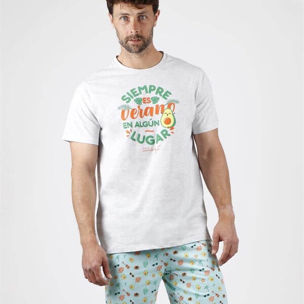 MR WONDERFUL PIJAMA CORTO "SIEMPRE ES VERANO"