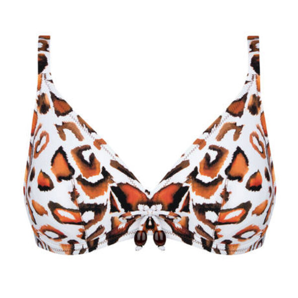 ANTIGEL OFERTA TOP BIKINI TRIANGULO CON AROS CAPACIDAD "LA MUSE FELINE"