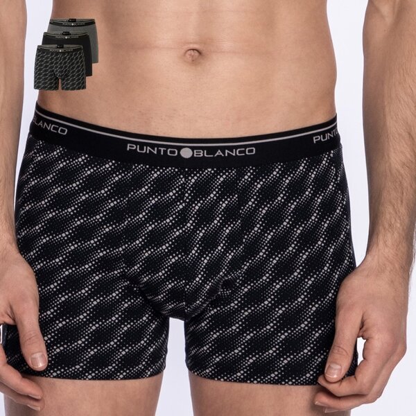 PUNTO BLANCO BOXER PACK 3 ALGODON
